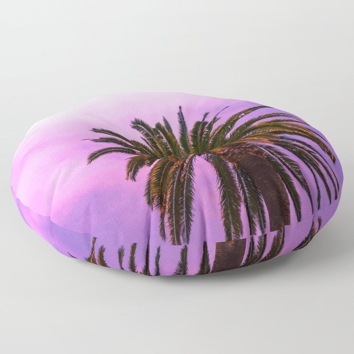 candy palm tree Floor Pillow