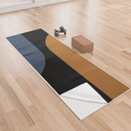 Modern Minimal Arch Abstract LXXIX Yoga Towel