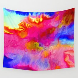 Coral Reef Forms Wall Tapestry