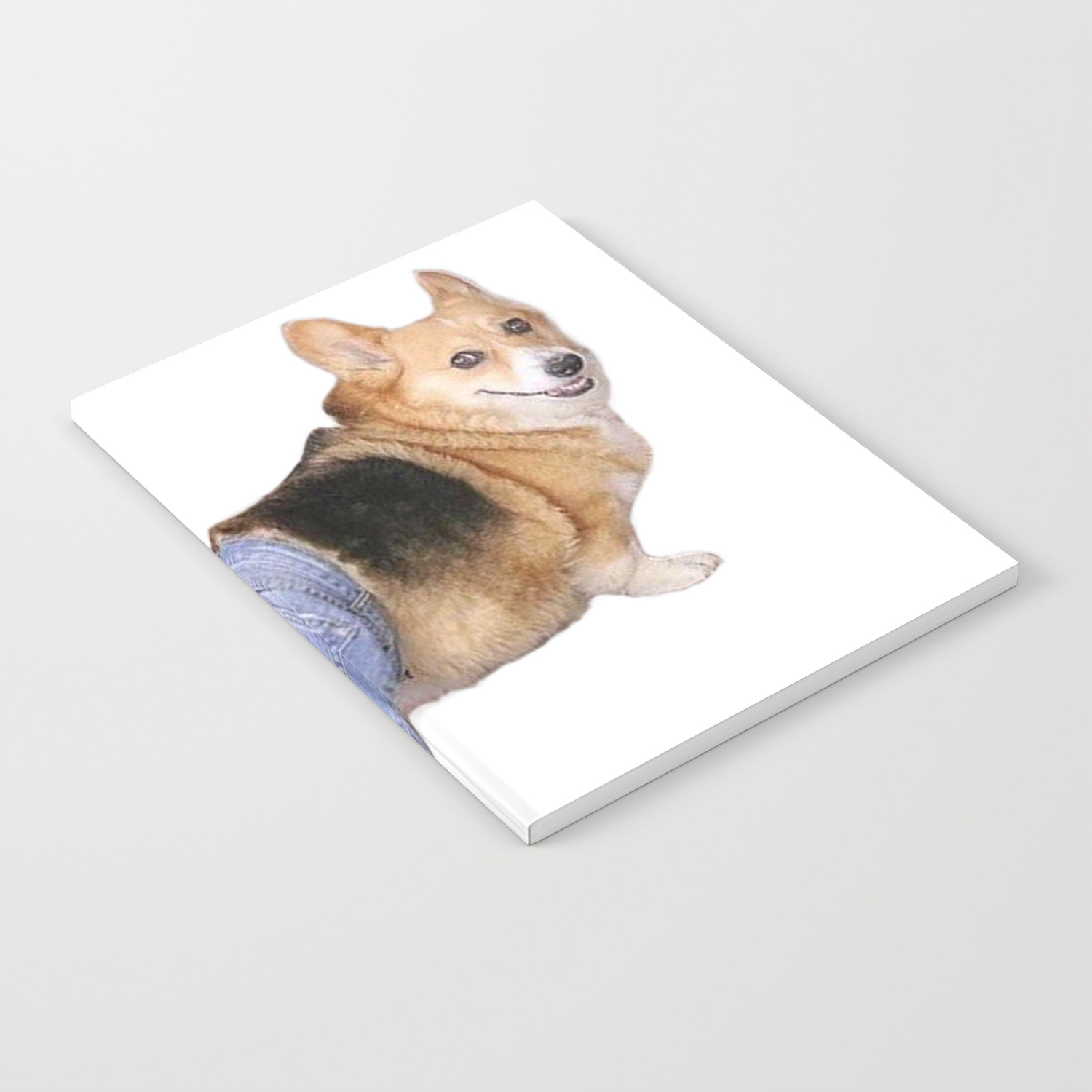 Corgi Apple Bottom Jeans Notebook By Eliseccv Society6