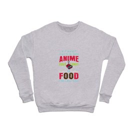 Anime Video Games Food Crewneck Sweatshirt