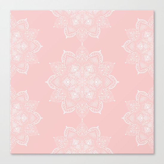 Winter Spirit - Blush Canvas Print