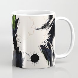 Black and White Abstract Coffee Mug