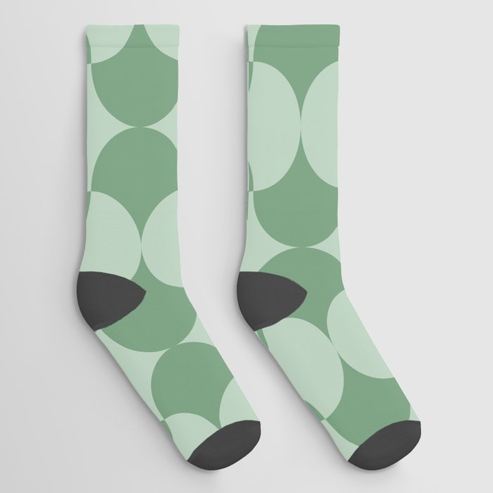 Deco 2 pattern sage Socks