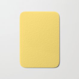 Mustard - solid color Badematte