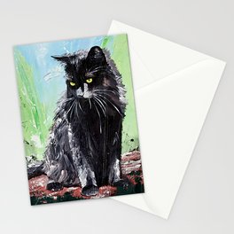 My little cat - kitty - animal - by LiliFlore Stationery Cards