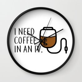 I need coffee in an iv. Wall Clock | Quotes, Gilmore Girls, Ink, Lukes Danes, Tv, Lovely, Graphicdesign, Girls, Team Jess, Tv Show 