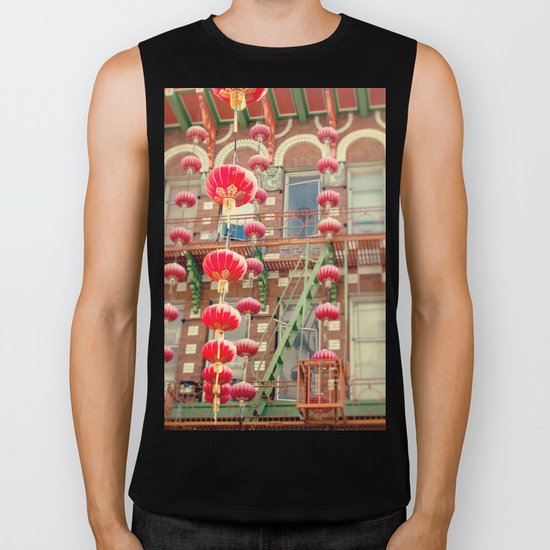 Chinatown III (San Francisco) Biker Tank