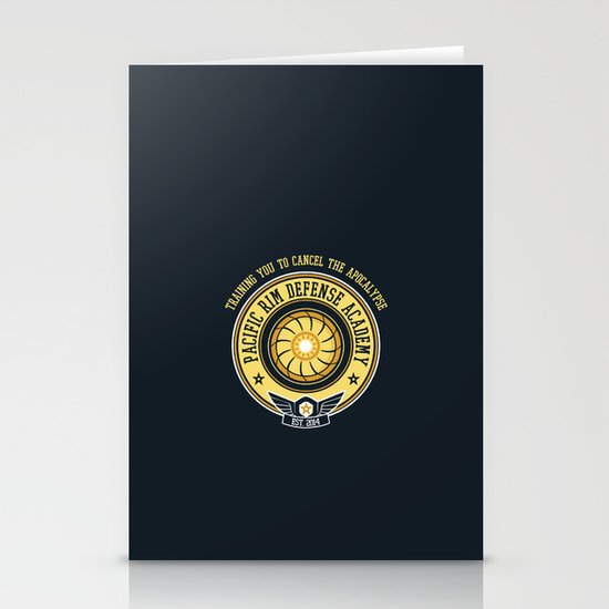 Pacific Rim Defense Academy Stationery Cards