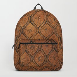 Tribal Andang Pari Antique Traditional Indonesian Batik Pattern Backpack