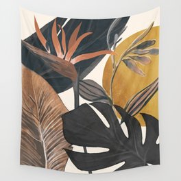 Abstract Tropical Art III Wall Tapestry