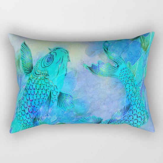 KOI UNDERWATER ADVENTURE Rectangular Pillow