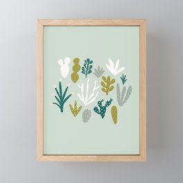 Succulent + Cacti Dreams Framed Mini Art Print