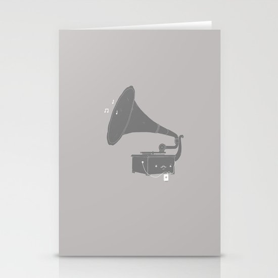 Get with the times Stationery Cards