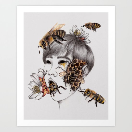 Disease IV Art Print