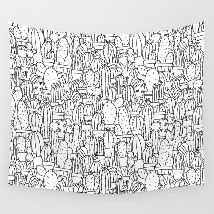 Cool as a Cactus Wall Tapestry
