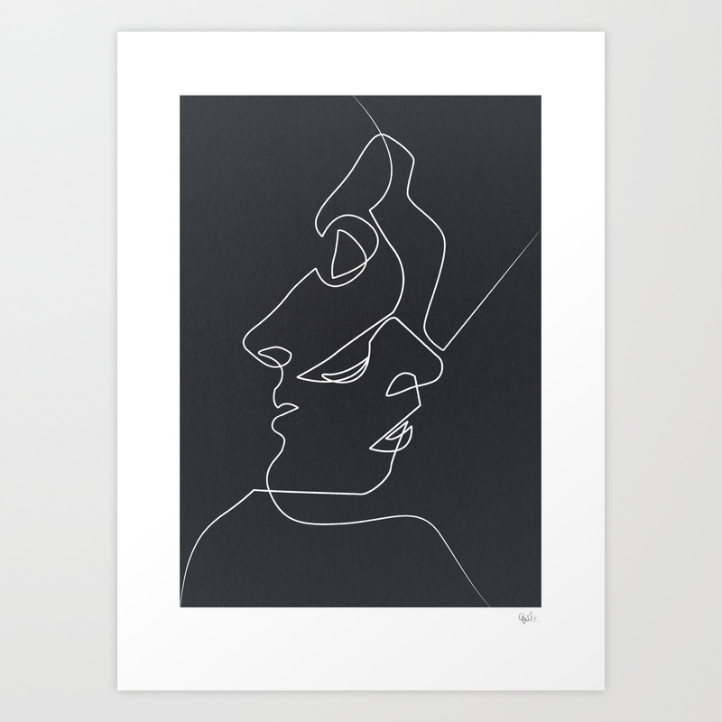 Close Noir Art Print By Quibe Society6 Worldwide shipping available at society6.com. close noir art print by quibe