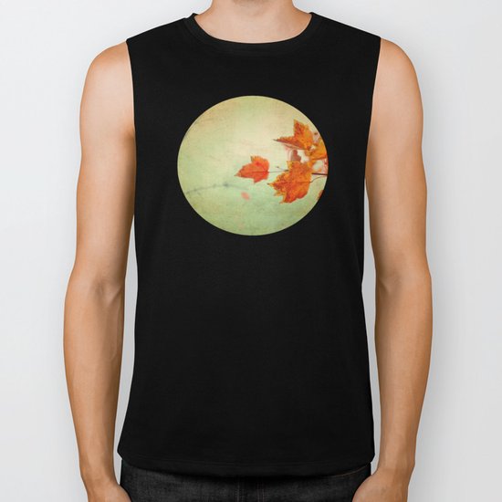 Whispers of Autumn Biker Tank