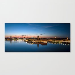 Stockholm Panorama Canvas Print
