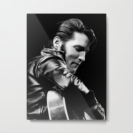 Elvis Presley The King Of Rock & Roll Metal Print
