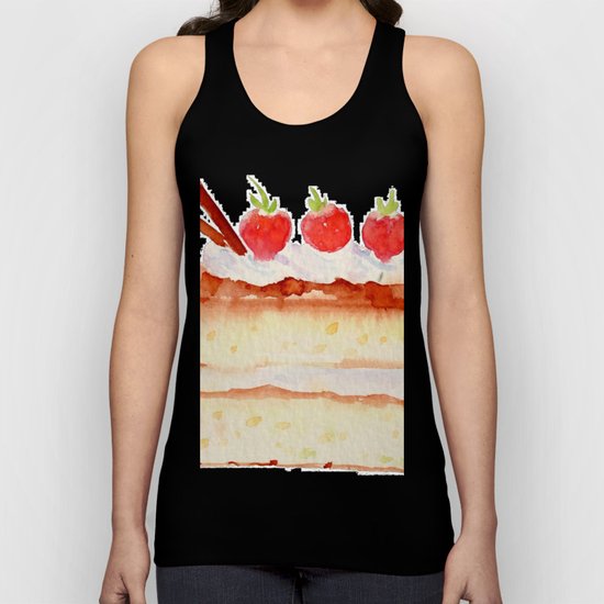 Cheese Cake Unisex Tank Top