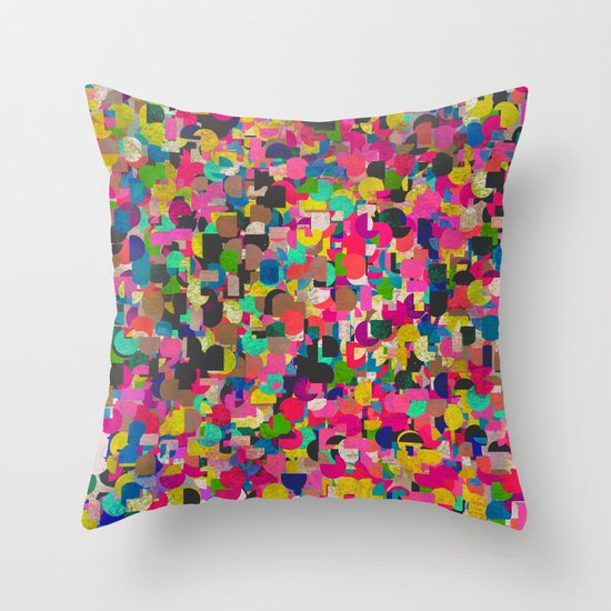 City Rush Throw Pillow