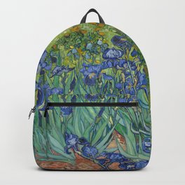 Irises by Vincent van Gogh Backpack
