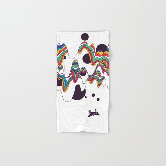 Psychedelic Planet Hand & Bath Towel