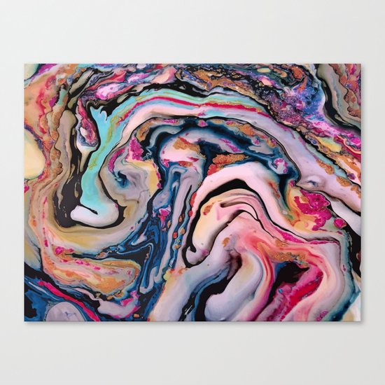 Colorful Fantasy Abstraction Canvas Print