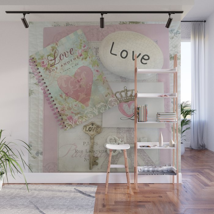 Shabby Chic Love Romantic Decor Love Skeleton Key Prints Home