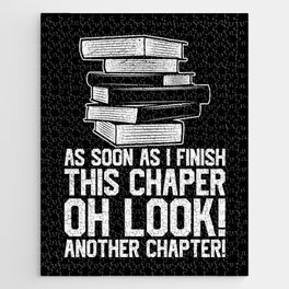 Another Chapter Funny Reading Books Jigsaw Puzzle