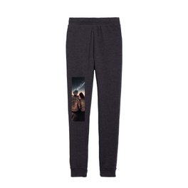 a glittering couple under the stars Kids Joggers