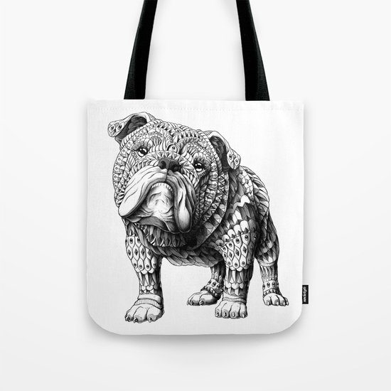English Bulldog Tote Bag