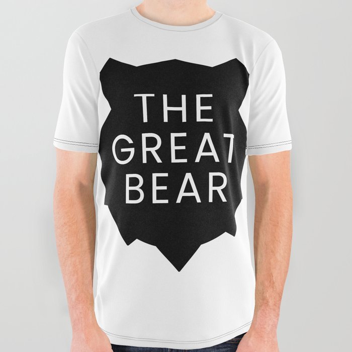 The Great Bear Logo All Over Graphic Tee