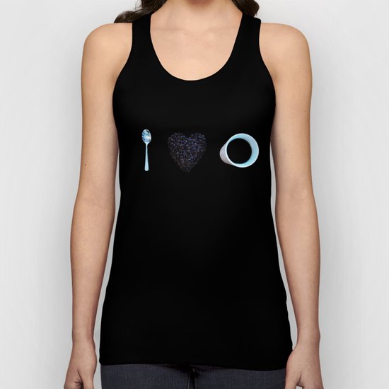 I Love Coffee Unisex Tank Top