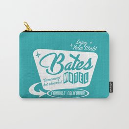 Enjoy Your Stab! Carry-All Pouch | Graphicdesign, Bates, 1950S, Fifties, 50S, Psycho, Alfredhitchcock, Cinema, Batesmotel, Movies 