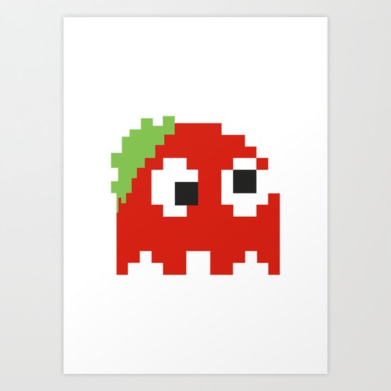 Zombie Ghost Art Print