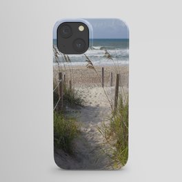 Peaceful Beach Scene iPhone Case