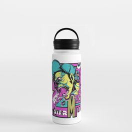 Zombie with Hat Water Bottle