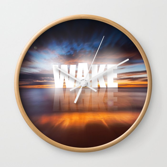 WAKE+MAKE Wall Clock