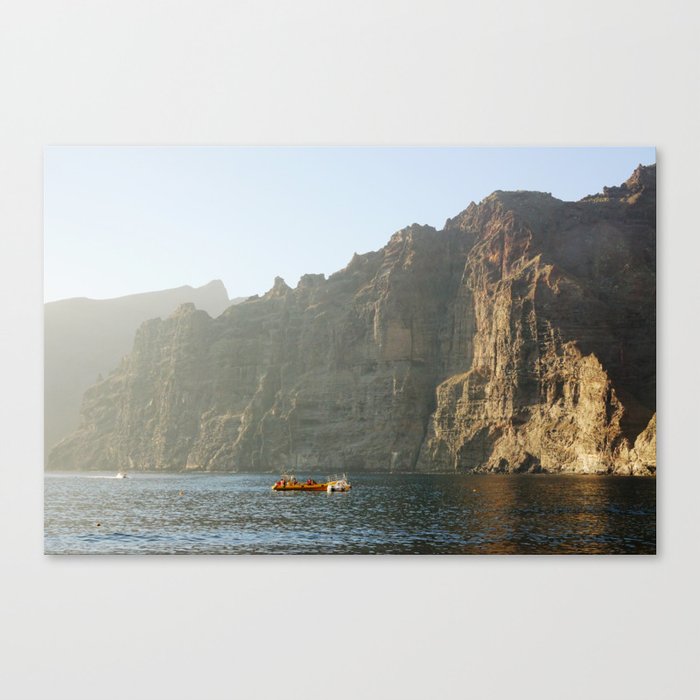 Los Gigantes, Tenerife, Canary Islands | Giant Vertical Cliffs scenic landscape Canvas Print