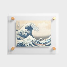 The Great Wave Off Kanagawa by Katsushika Hokusai Thirty Six Views of Mount Fuji - The Great Wave Floating Acrylic Print