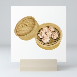 Dim Sum | Shumai | 烧麦 Mini Art Print