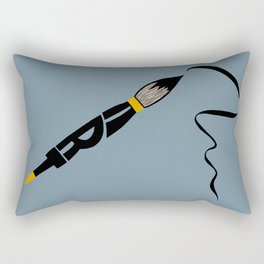 Pencil of art Rectangular Pillow