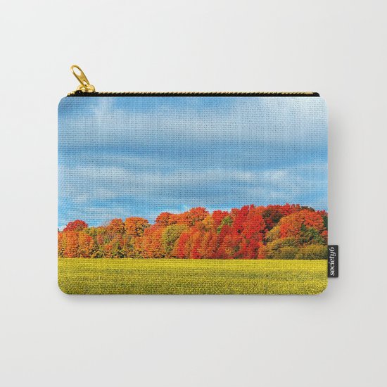 The Field and the Forest in October Carry-All Pouch