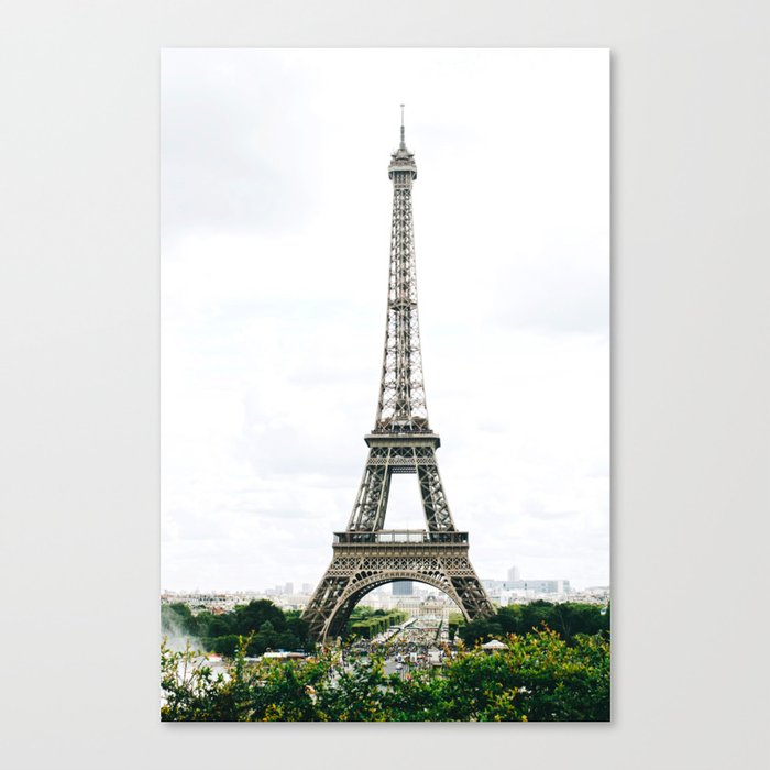 Eiffel Tower in Paris Canvas Print