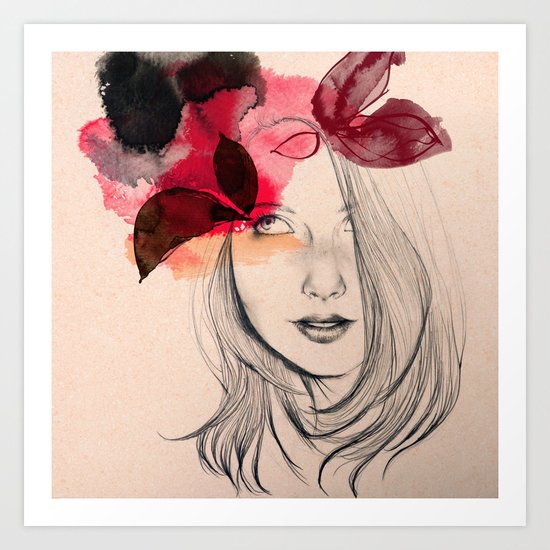 Chloé Art Print