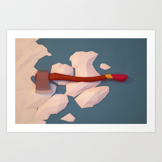 Axe Art Print