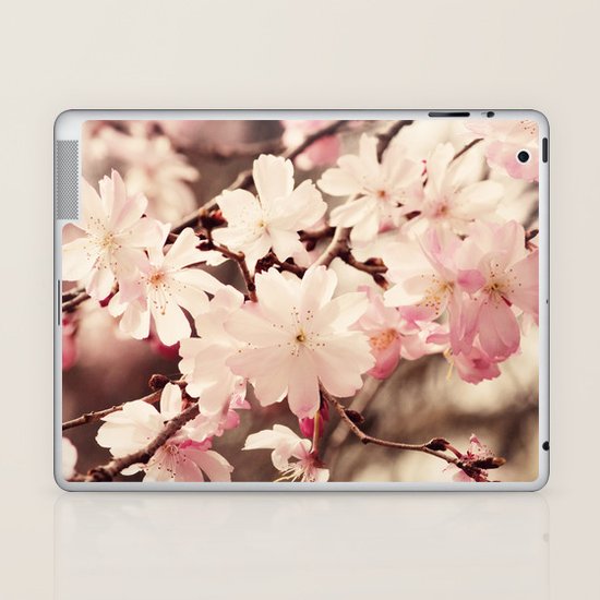 Cherry Blossom Laptop & iPad Skin