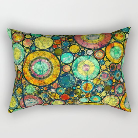 Ring Pattern 3 Rectangular Pillow